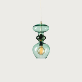Futura 18cm Pendant Forest Green